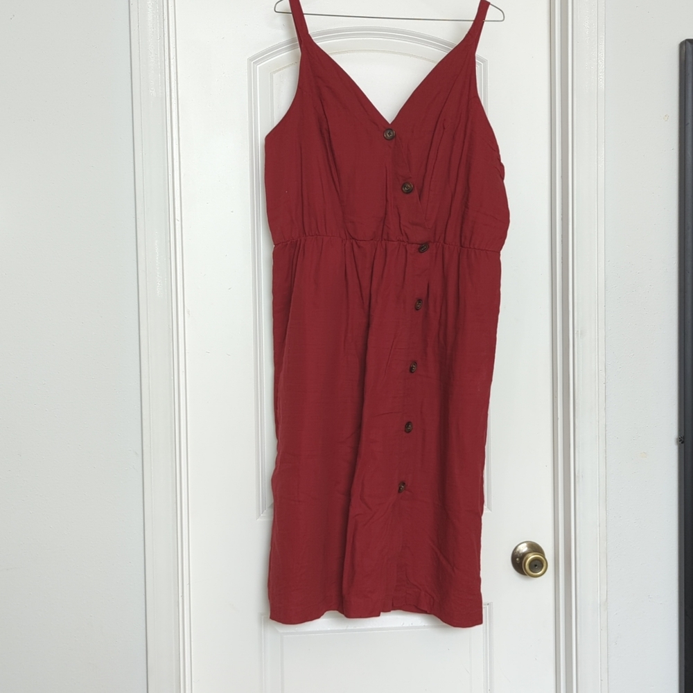 Maurices Rust Red Sundress size XL